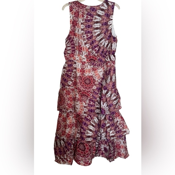 The Good Journey Tiered Maxi Dress size 12 - Picture 3 of 8